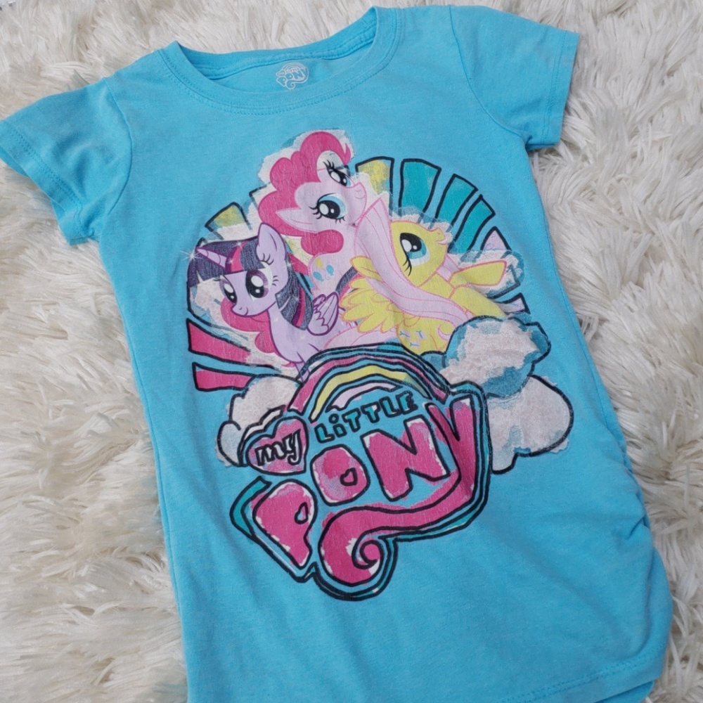 🌈🌈SOLD🌈🌈MY LITTLE PONY Distressed TEE